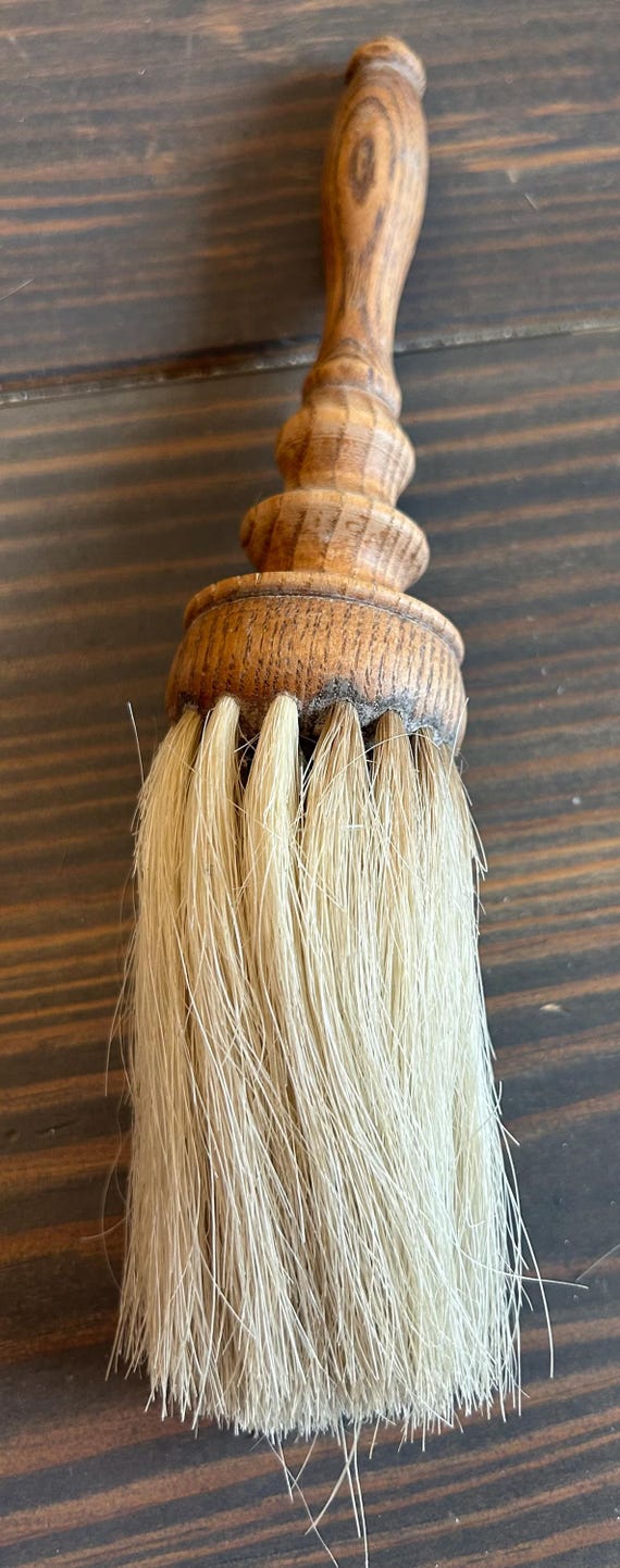 Wooden and Horsehair, Shaker Style Barber's Brush