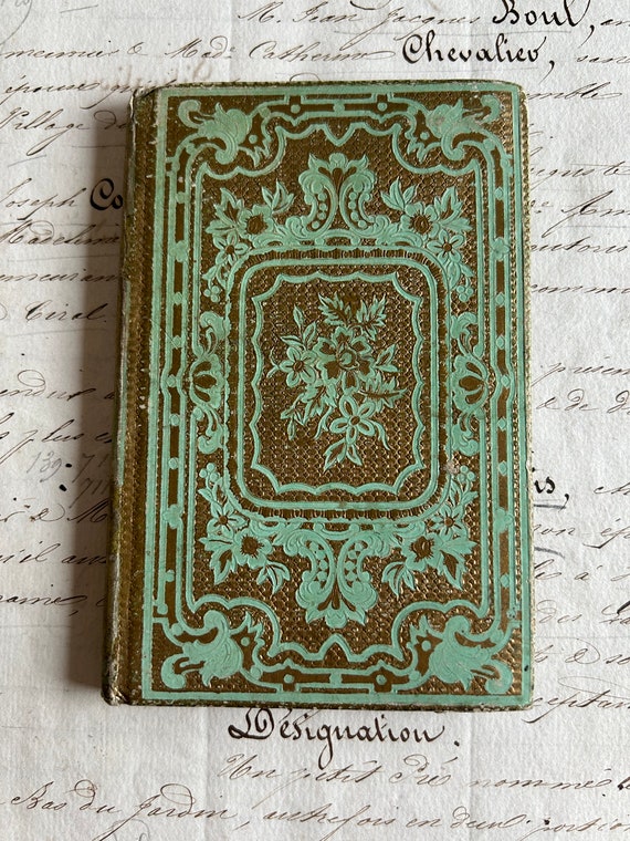 Antique, Belgian Book of Three Tales, Published in 1855 by J. Casterman et Fils, Tournai