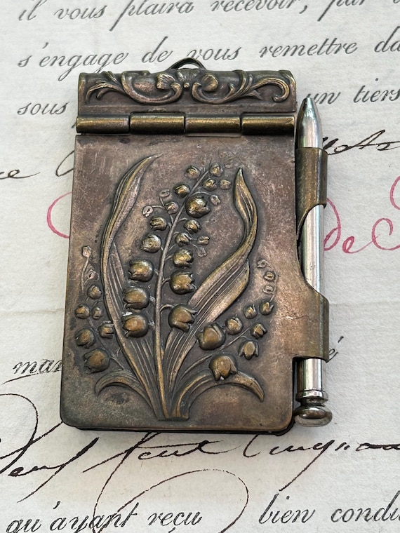 Antique (Circa 1900s) Aide-Mémoire/Carnet de Bal for Chatelaine, from Belgium