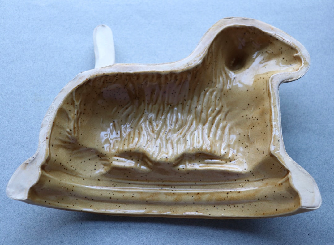 Alsatian, Ceramic, Lammele, Easter Cake, Lamb Mold Etsy