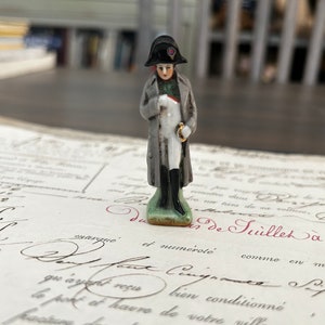 Porcelain Figurine of Napoleon Bonaparte, Marked Deutschland