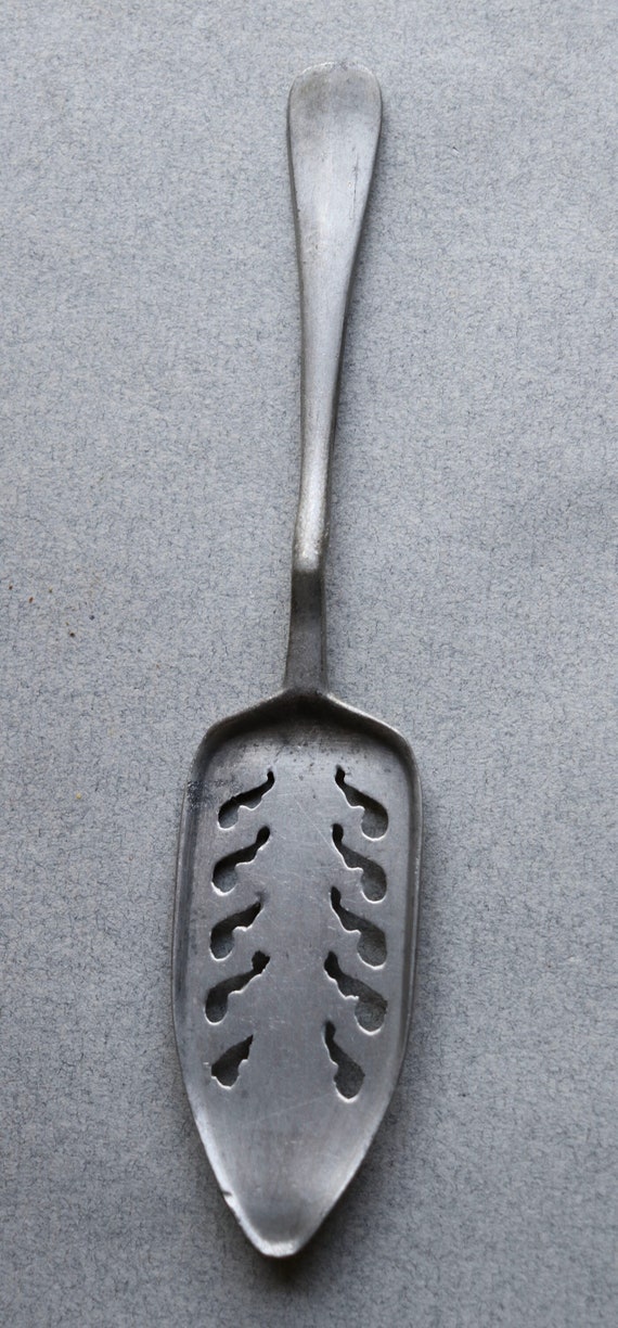 Antique, French Absinthe Spoon, "Les Pipes"