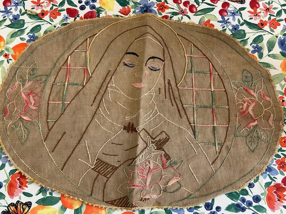 Saint Thérèse of Liseaux Embroidery, from France