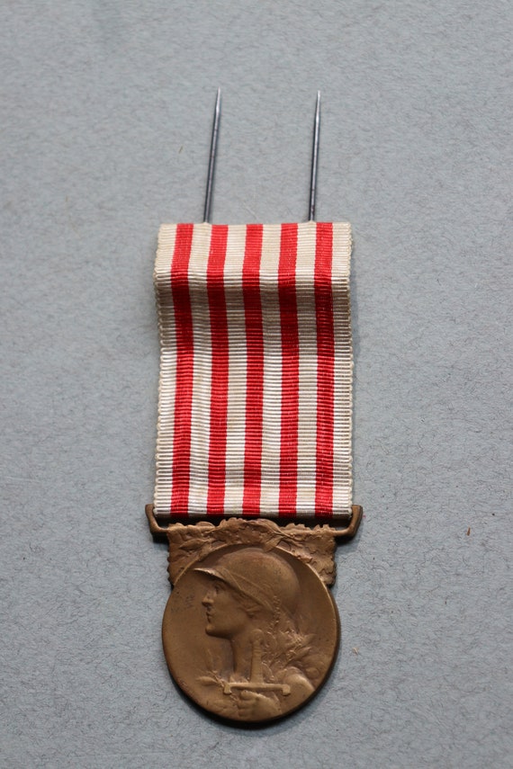 French Commemorative Medal of The Great War (WWI), 1914-1918 by J. Gatty