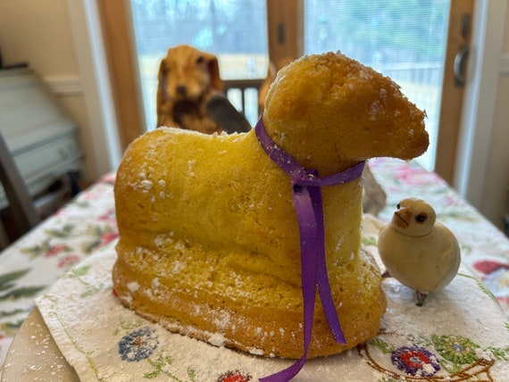 Alsatian, Ceramic, Lammele, Easter Cake, Lamb Mold