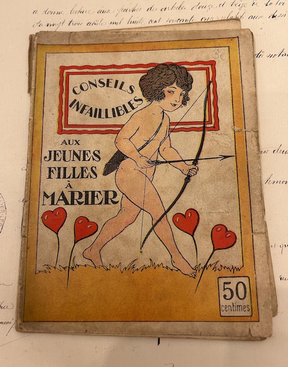Conseils Infaillibles Aux Jeunes Filles À Marier, Circa 1920s French Publication