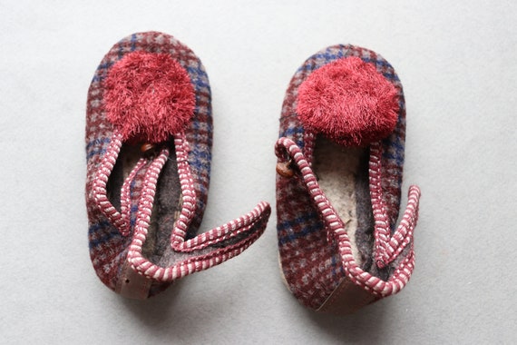 French, Charentaise Doll Slippers