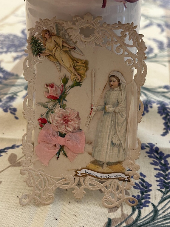 Alice Labadie's First Communion Canivet, from France