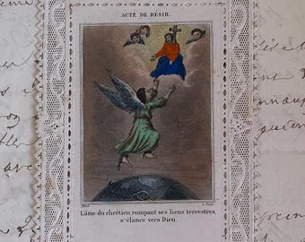 Antique, French, Acte de Désir Canivet by Blot of Paris