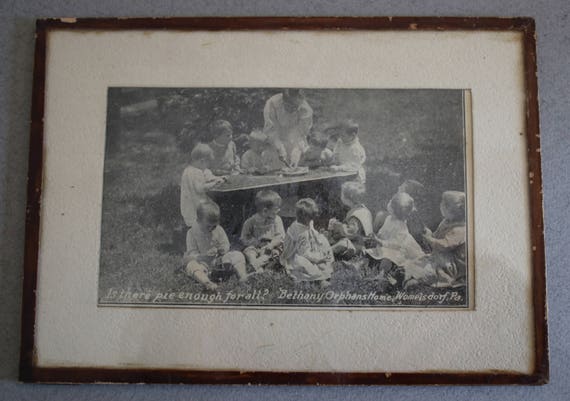 Bethany Orphan's Home Framed Postcard