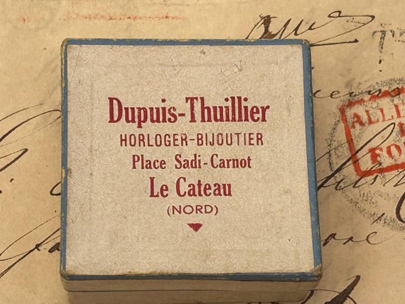Dupuis-Thuillier and Dupuis Boxes, from France