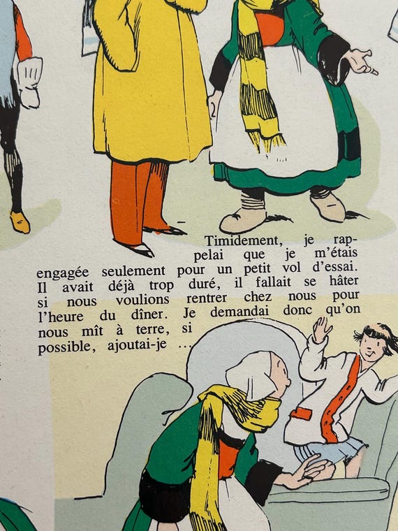 Bécassine en Aéroplane by Caumery