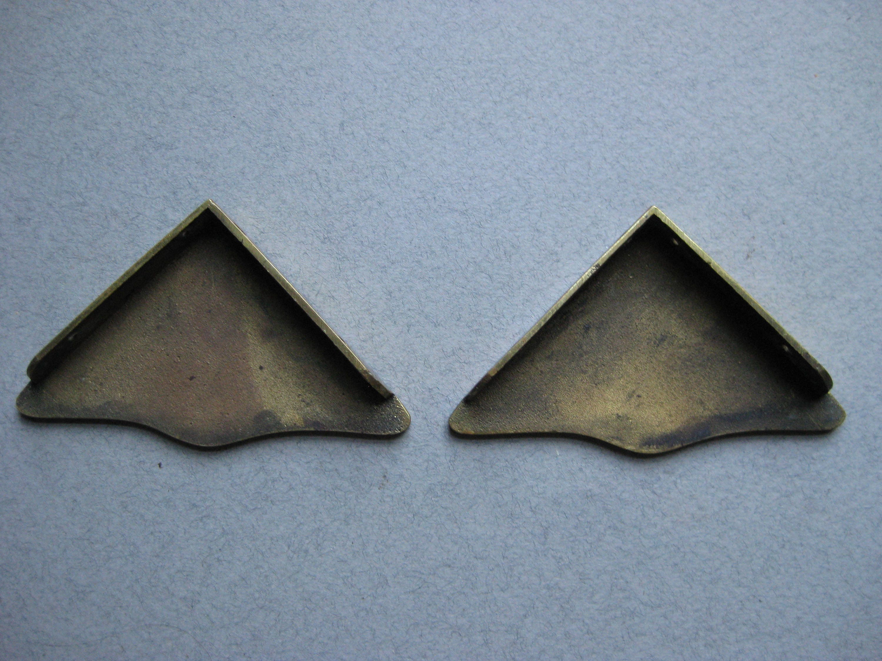 Antique Brass, Bradley & Hubbard, Art Nouveau (Jugendstil), Brass Desk