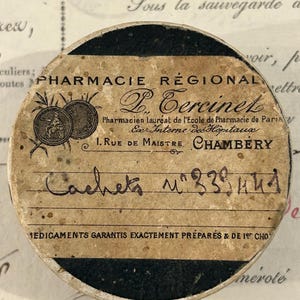 French Pharmacy Box - Etsy