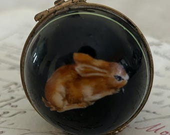 Black Shoulder Porcelain Egg Case (Le Tallec for Tiffany-Private Stock)