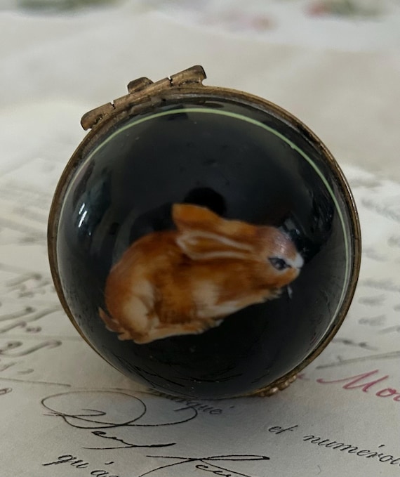 Black Shoulder Porcelain Egg Case (Le Tallec for Tiffany-Private Stock)