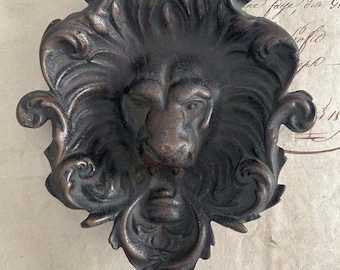 Art Nouveau, Lion Dish, Attributed to the American Radiator Company