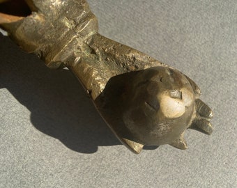 Antique, French Door Knocker, Circa Late 1800s