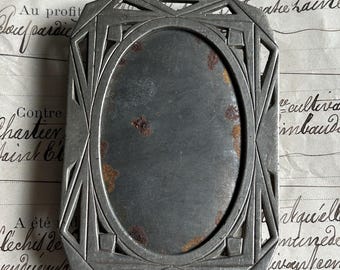 French, Art Deco, Small, Tabletop Picture Frame