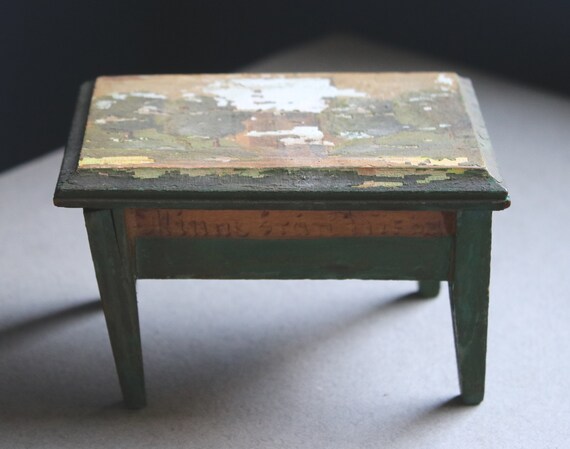 Vintage Handmade Swedish Miniature Lift Lid Desk Etsy