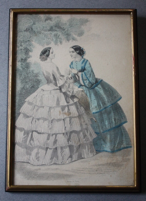 Illman & Sons Antique, Circa 1850s, Framed Print