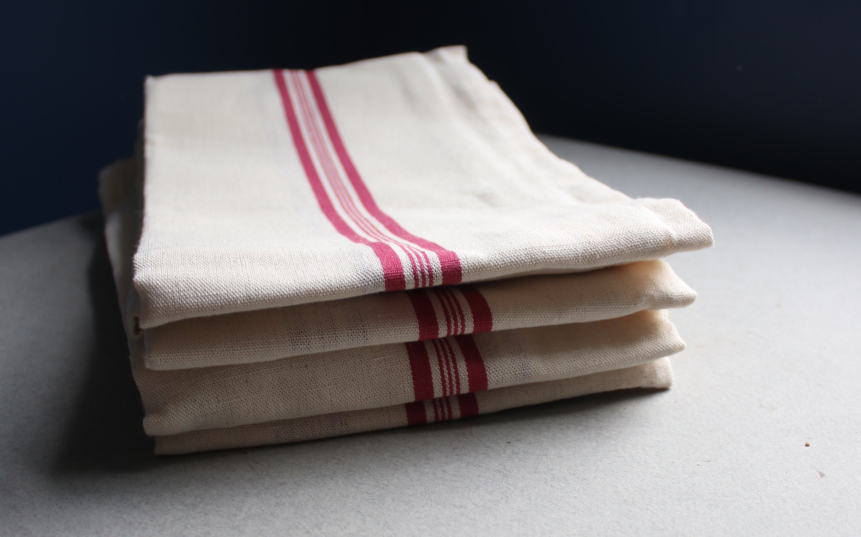 French Linen and Cotton Tea Towels