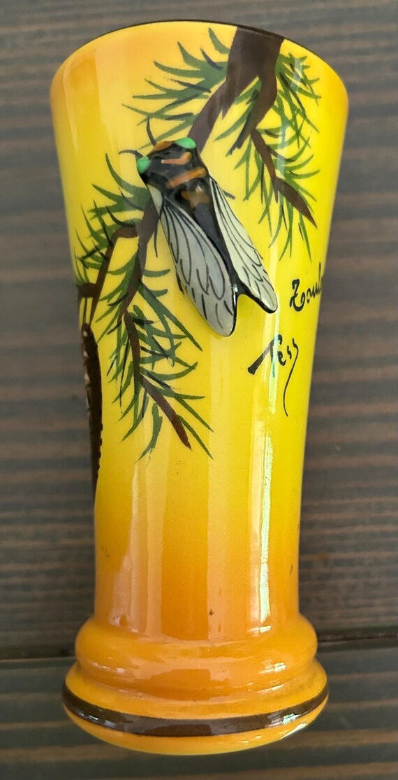 Cicada Vase, Made by Tess in Toulon, France