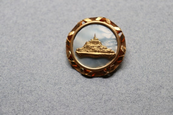 Mont Saint Michel Brooch from Normandy