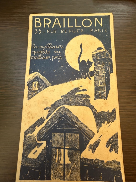 Maison Braillon, French Catalog from 1930
