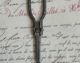 Folding Corset Lace or Button Hook, Circa 1800s, from France