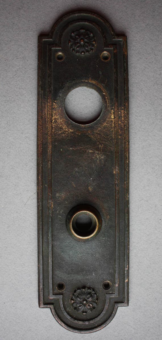 Russell & Erwin Co. Classical Revival Antique Door Backplate