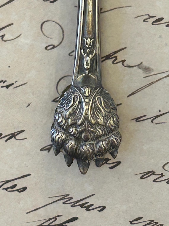 Lion's Paws, Silver-plated Sugar Tongs