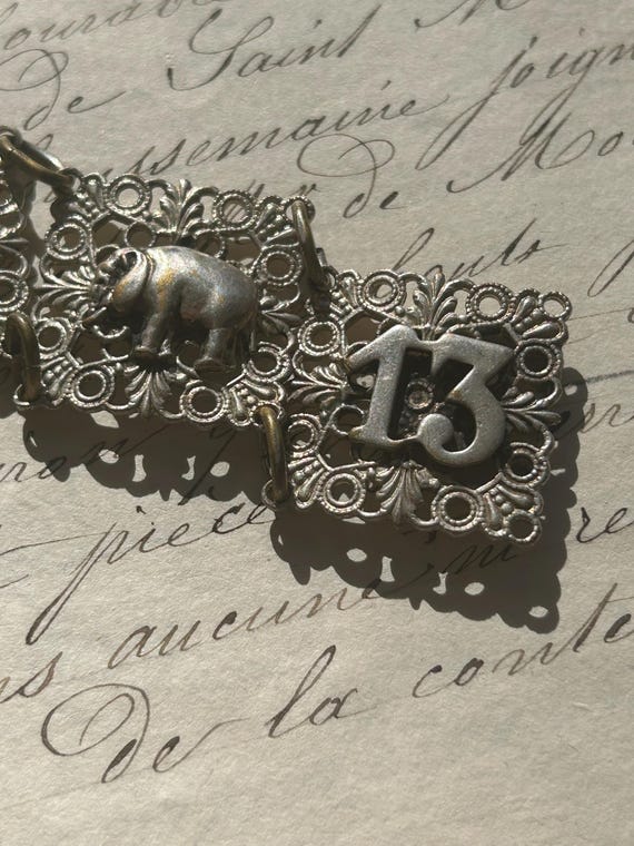 French Souvenir/Good Luck Bracelet, from Thiers
