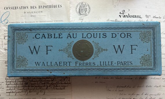Wallaert Frères Box for Cable Au Louis d'Or, Lille and Paris