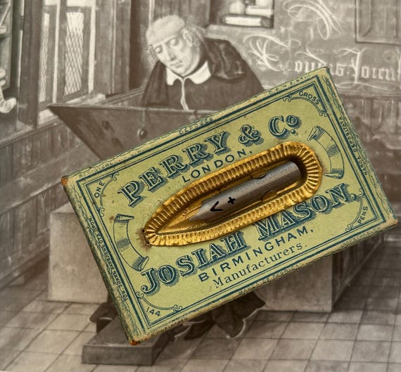 Antique Perry & Co/Josiah Mason Box