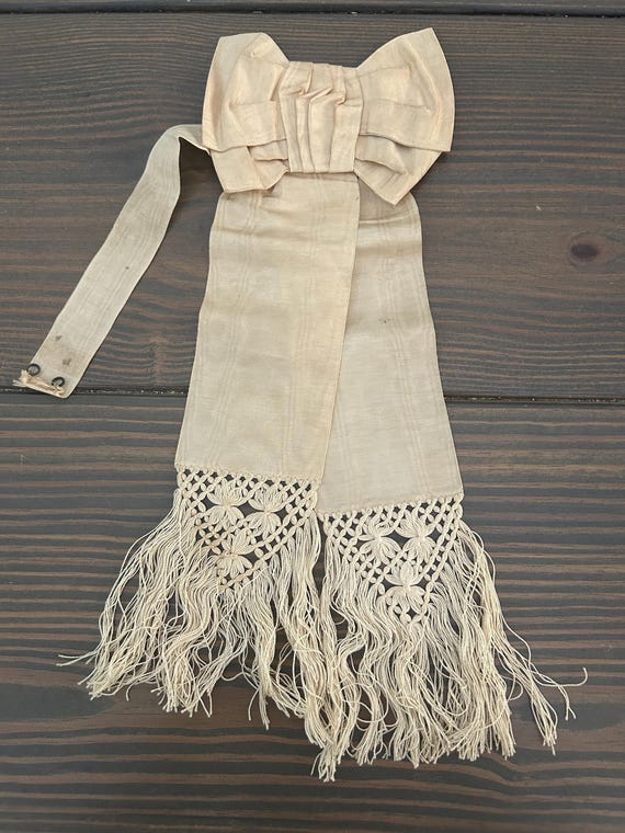 First Communion, Silk Moire, Boy's Armband (Brassard), Circa Early 1900s, from France