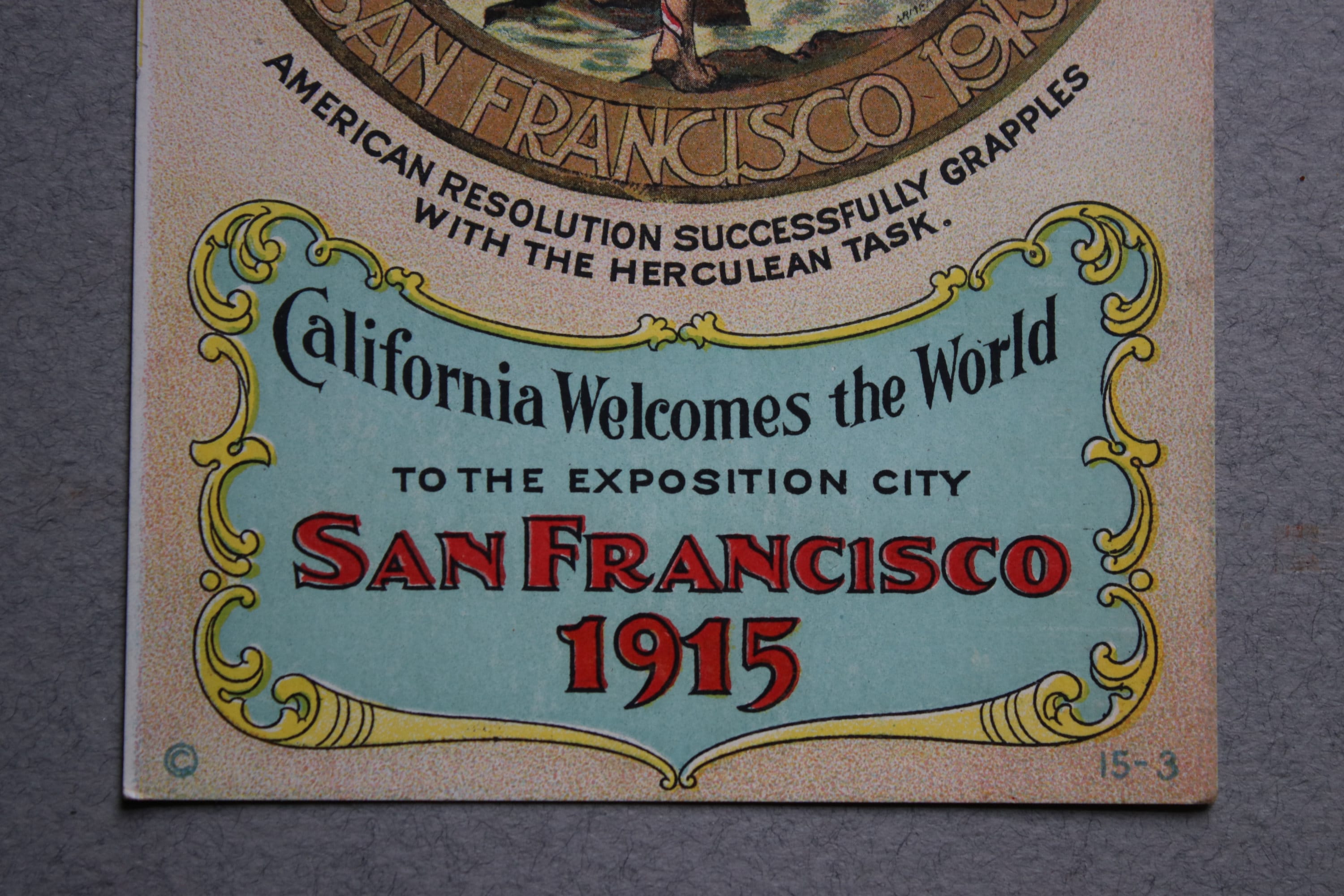 Antique PanamaPacific International Exposition of 1915 (San Francisco