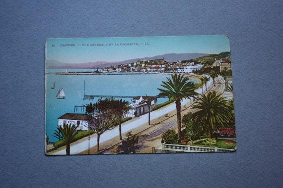 Lévy Fils et Cie Cannes Postcard of Vue Générale et la Croisette