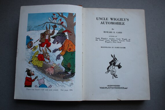 Uncle Wiggily's Automobile by Howard R. Garis