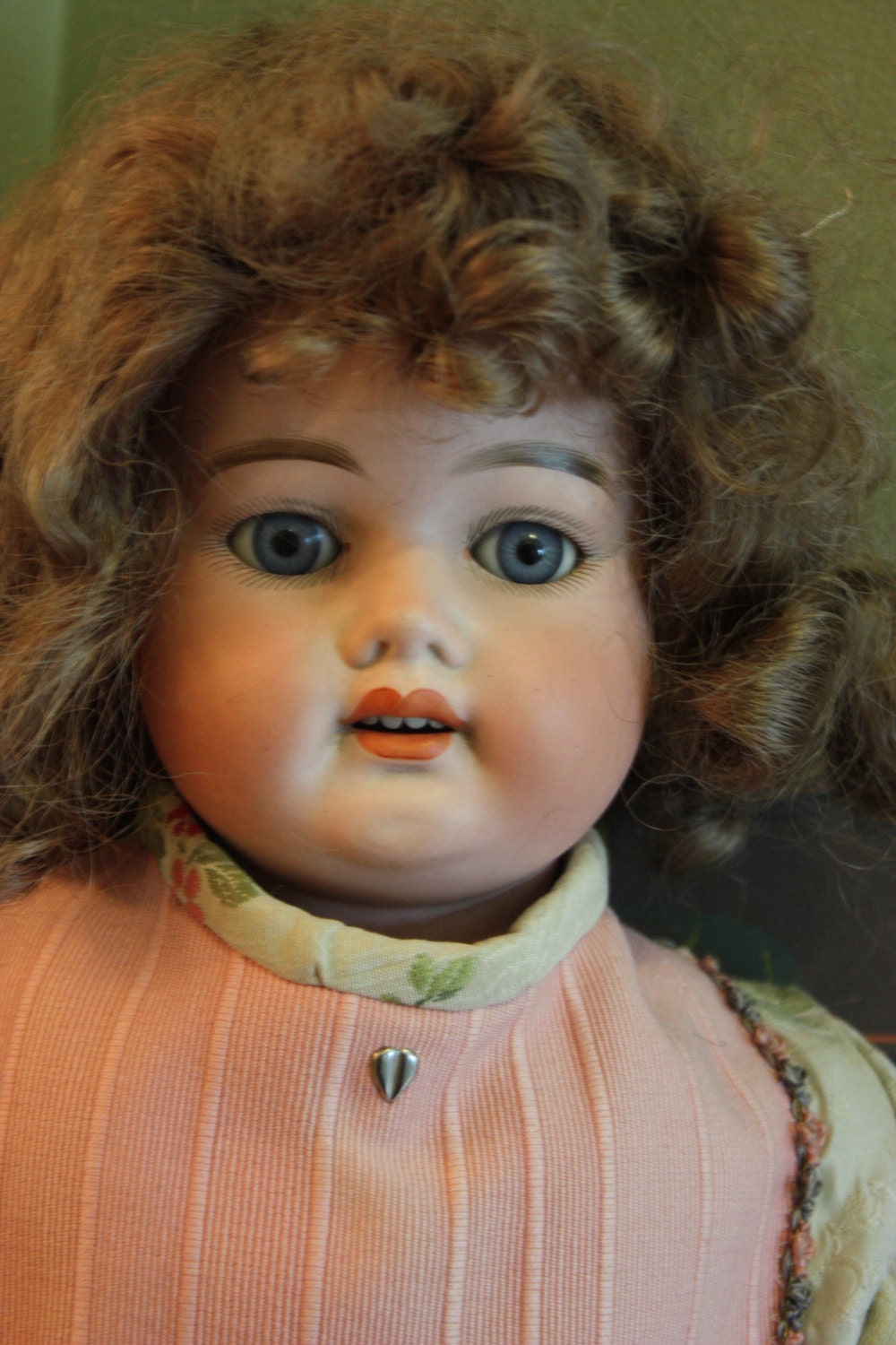 Schoenau & Hoffmeister Composition Doll with Bisque Head, Model 5000