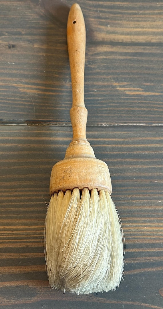 Wooden and Horsehair, Shaker Style Barber's Brush
