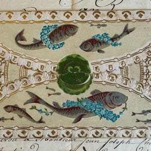Vintage April Fool's Postcard, from France