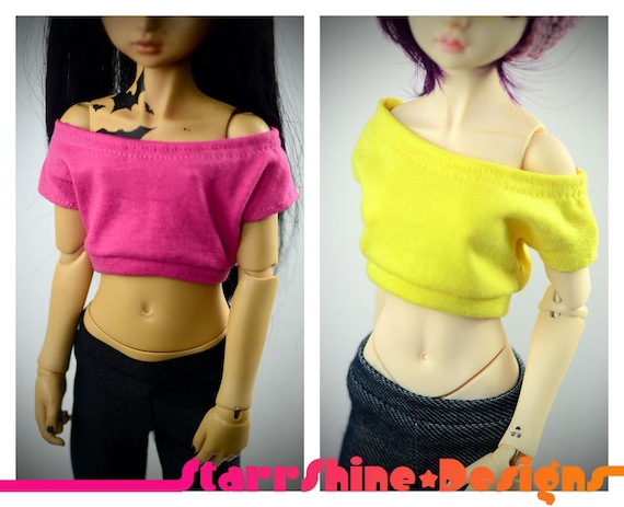 BJD white shirts V-neck shirt Vertical stripe for 1//4 1//3 BJD SD Uncle doll size