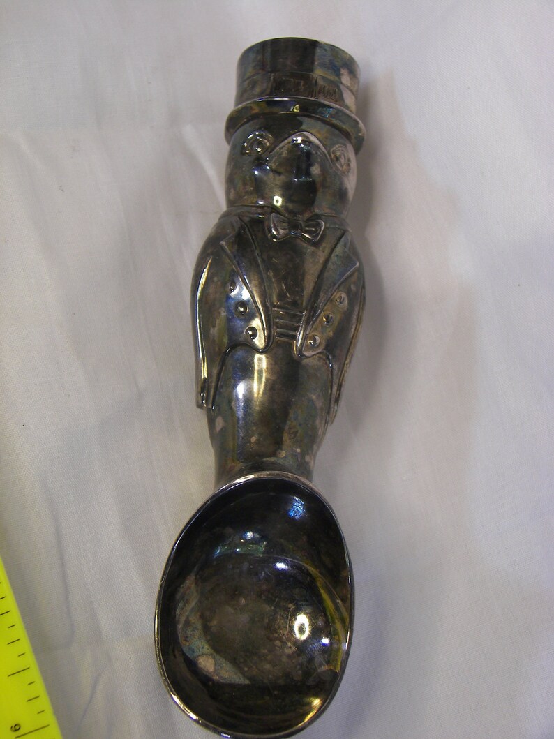 Neiman Marcus Silver Plate Penguin Ice Cream scoop 1950s | Etsy