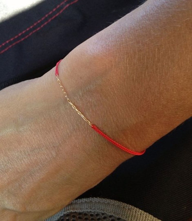 Red String Bracelet Bendel Kabbalah Bracelet Israel Etsy