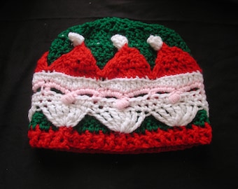 PDF Crochet PATTERN ONLY Santa Beanie