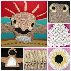 PDF    Who Who Hoodie Toddler Sizes Crochet Pattern