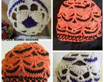 PDF only Jack O'Lantern Beanie or Slouch