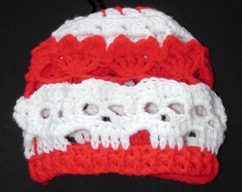 PDF  I Love Skulls Beanie Pattern