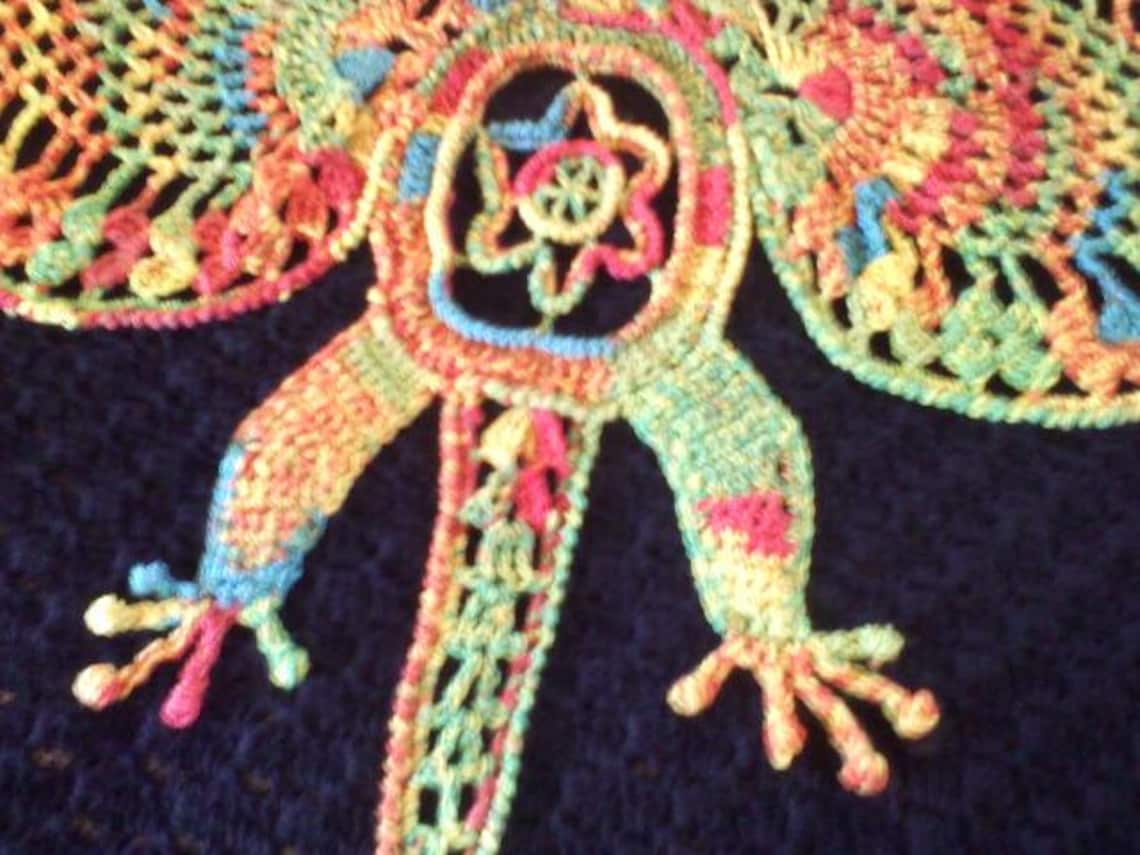 PDF Dragon Afghan Crochet Pattern Etsy